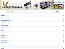 Tablet Screenshot of majsterklepka.eu